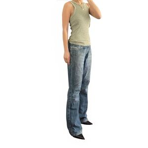 Agolde Green Bailey Women’s Tank Top Size S